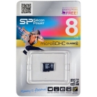 MicroSD  8GB  Silicon Class 10 без адаптера